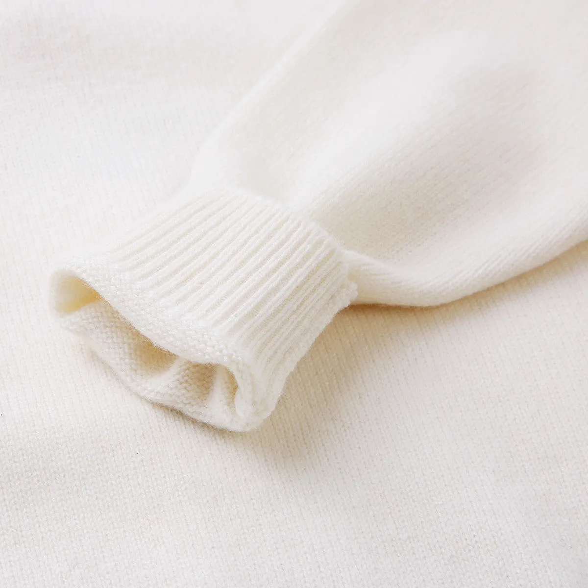 100% Wool Penguin Intarsia Round Neck Sweater