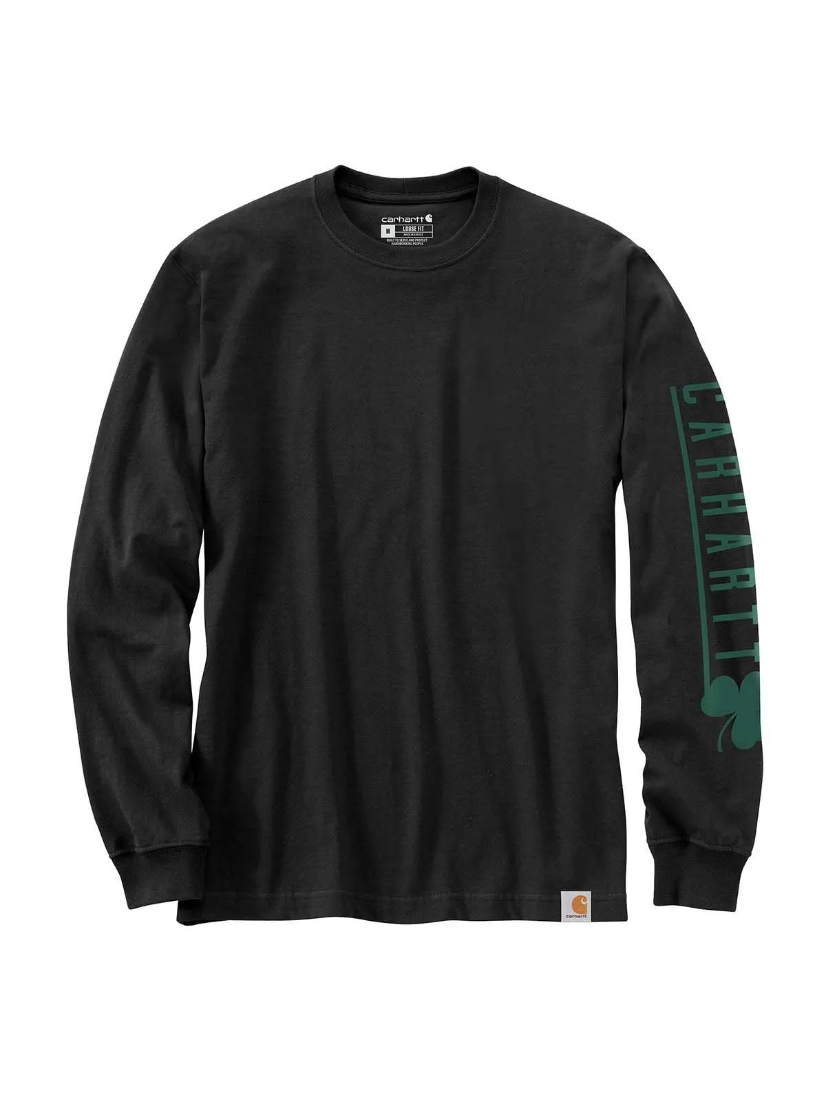 105233&#x20;Work&#x20;T-shirt&#x20;Long&#x20;Sleeve&#x20;Shamrock&#x20;Graphic&#x20;Print&#x20;-&#x20;Carhartt
