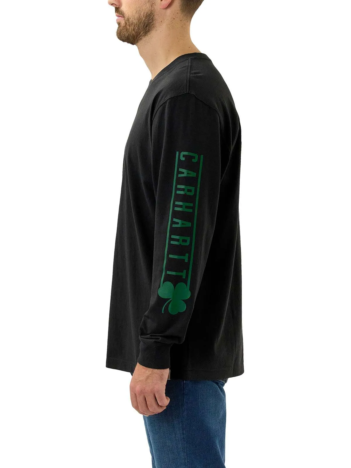 105233&#x20;Work&#x20;T-shirt&#x20;Long&#x20;Sleeve&#x20;Shamrock&#x20;Graphic&#x20;Print&#x20;-&#x20;Carhartt