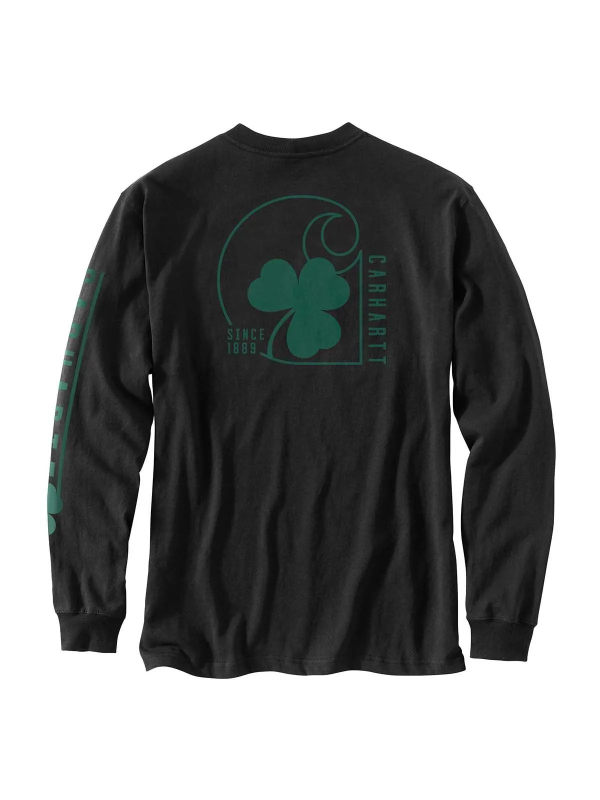 105233&#x20;Work&#x20;T-shirt&#x20;Long&#x20;Sleeve&#x20;Shamrock&#x20;Graphic&#x20;Print&#x20;-&#x20;Carhartt