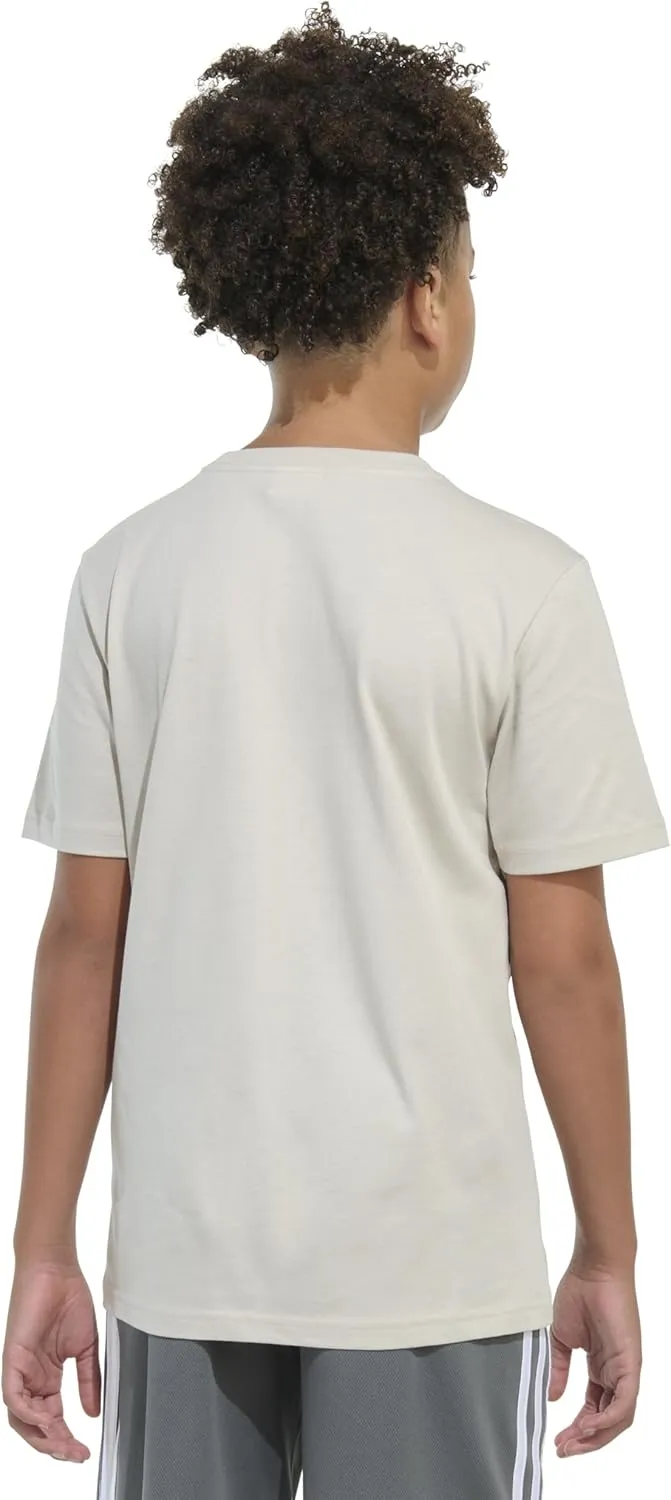 adidas Boys' Short Sleeve Graphic Tee Shirt