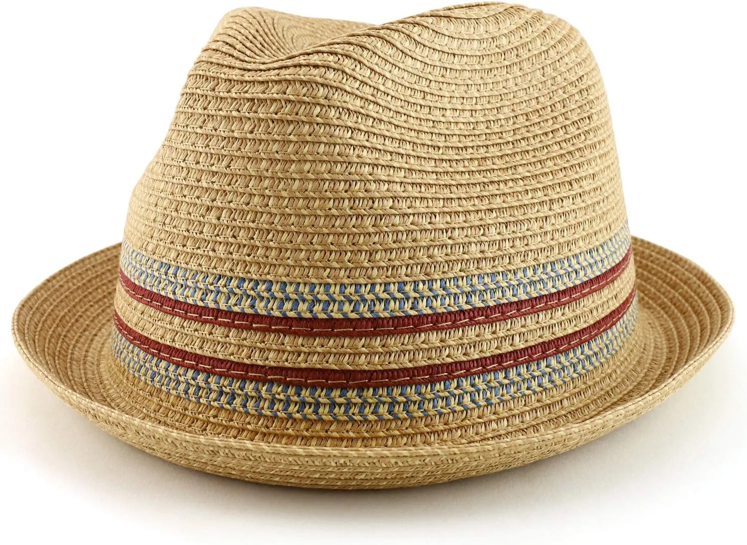 Big Oversized Stingy Brim Pinch Front Fedora Hat
