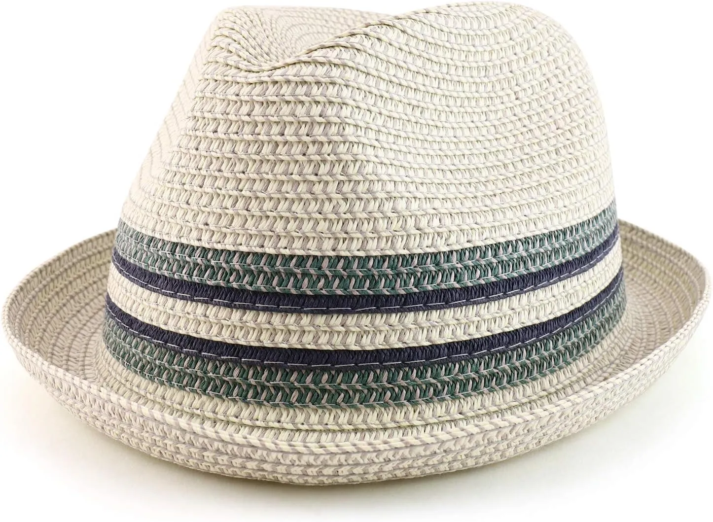 Big Oversized Stingy Brim Pinch Front Fedora Hat