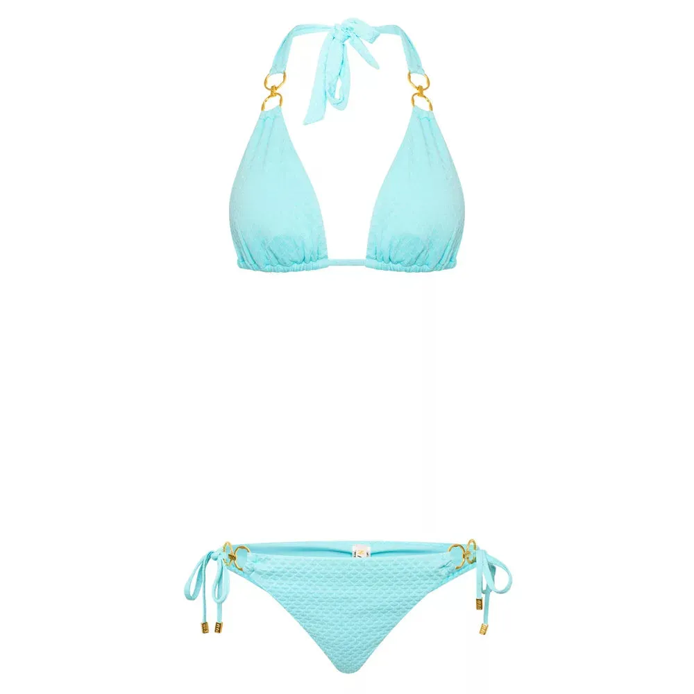 Bora Bora Bikini Top Azure Blue