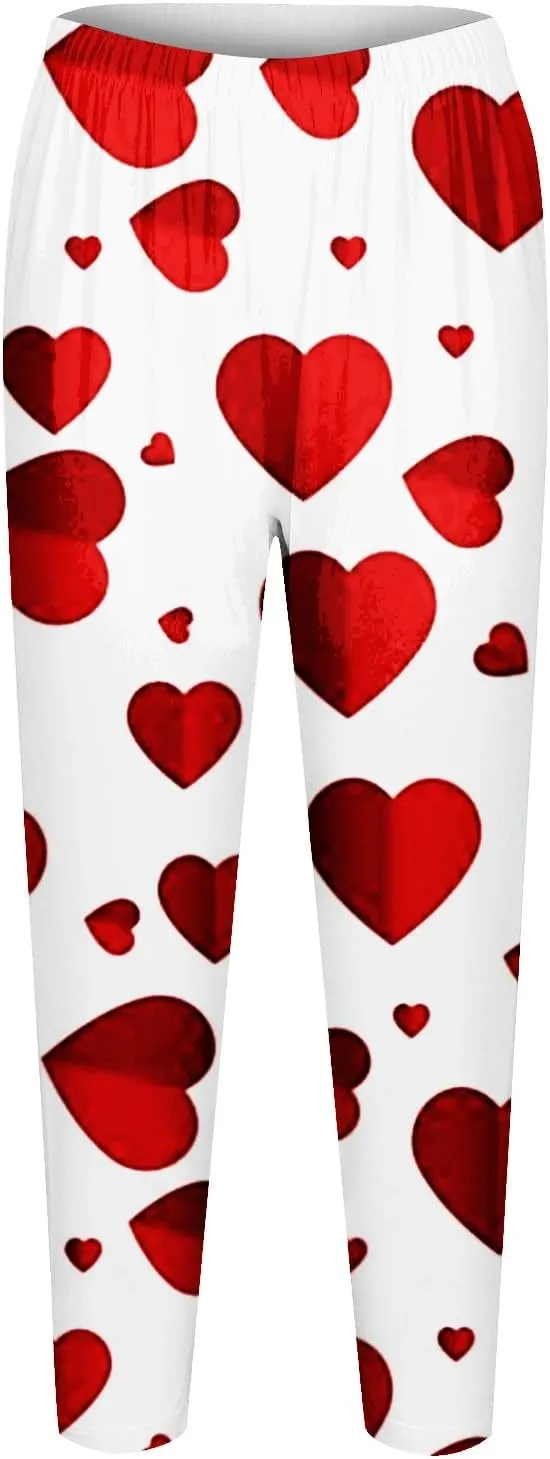 Butt Lifting Leggings for Women with Pockets Plus Size Valentine's Maternity Leggings Plaid Yoga Pants