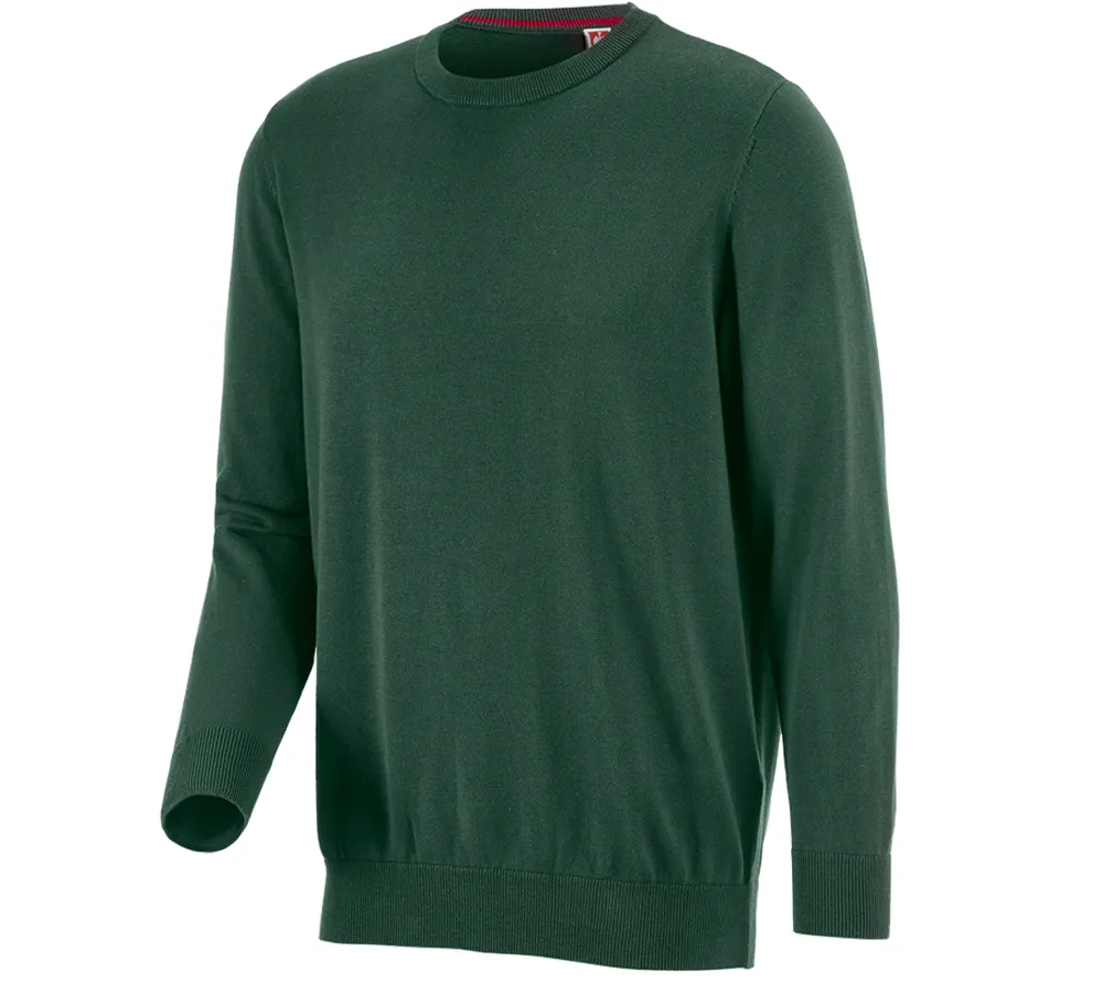 e.s. Knitted pullover, round neck