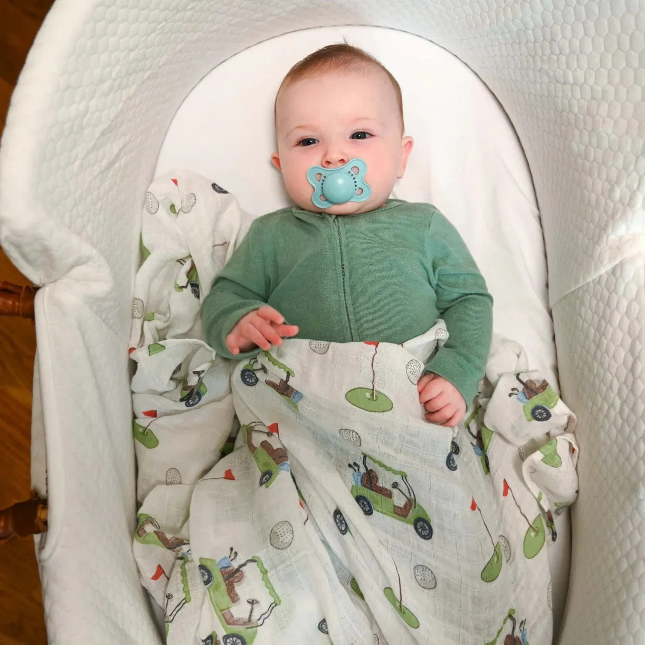 Golf A Round Swaddle Blanket
