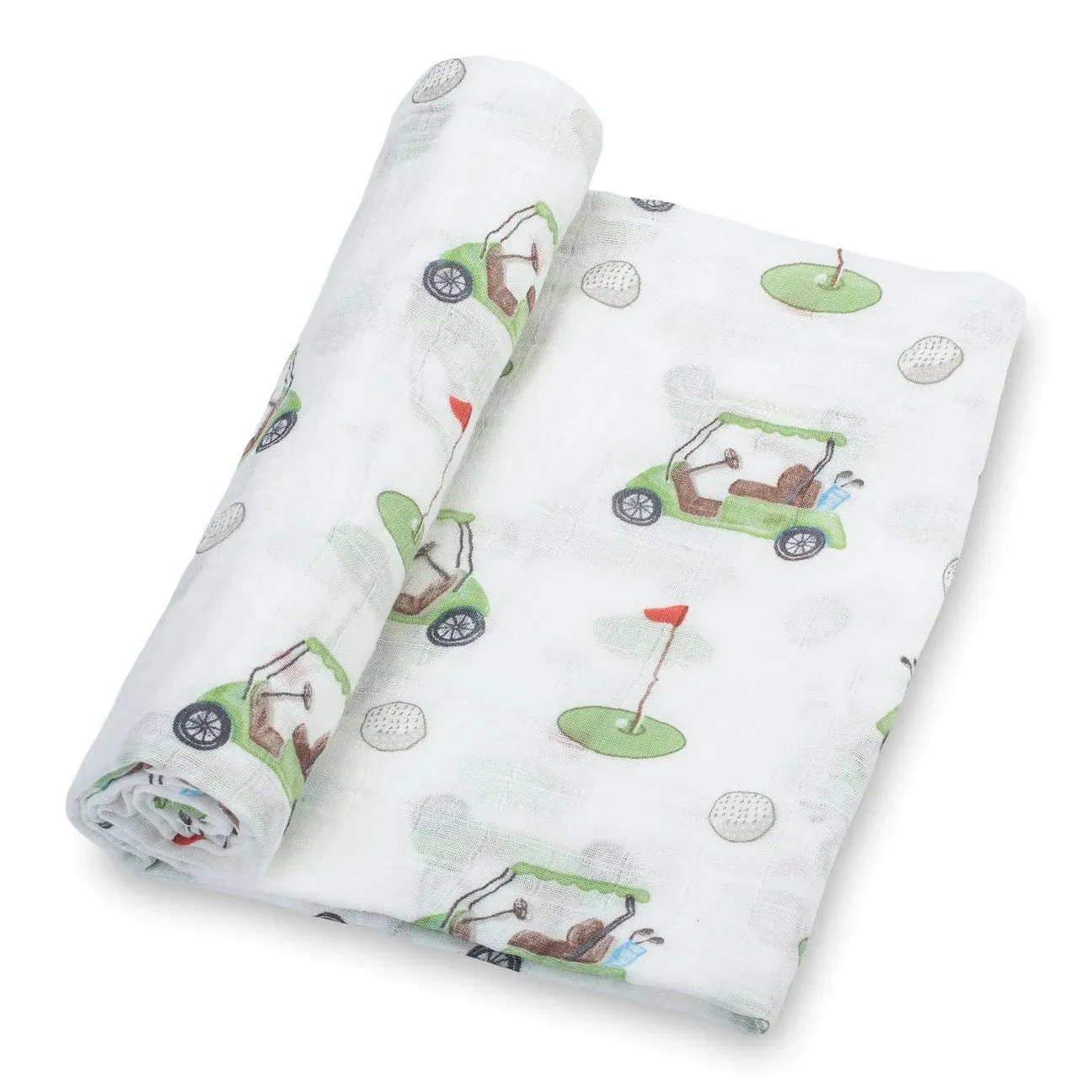 Golf A Round Swaddle Blanket