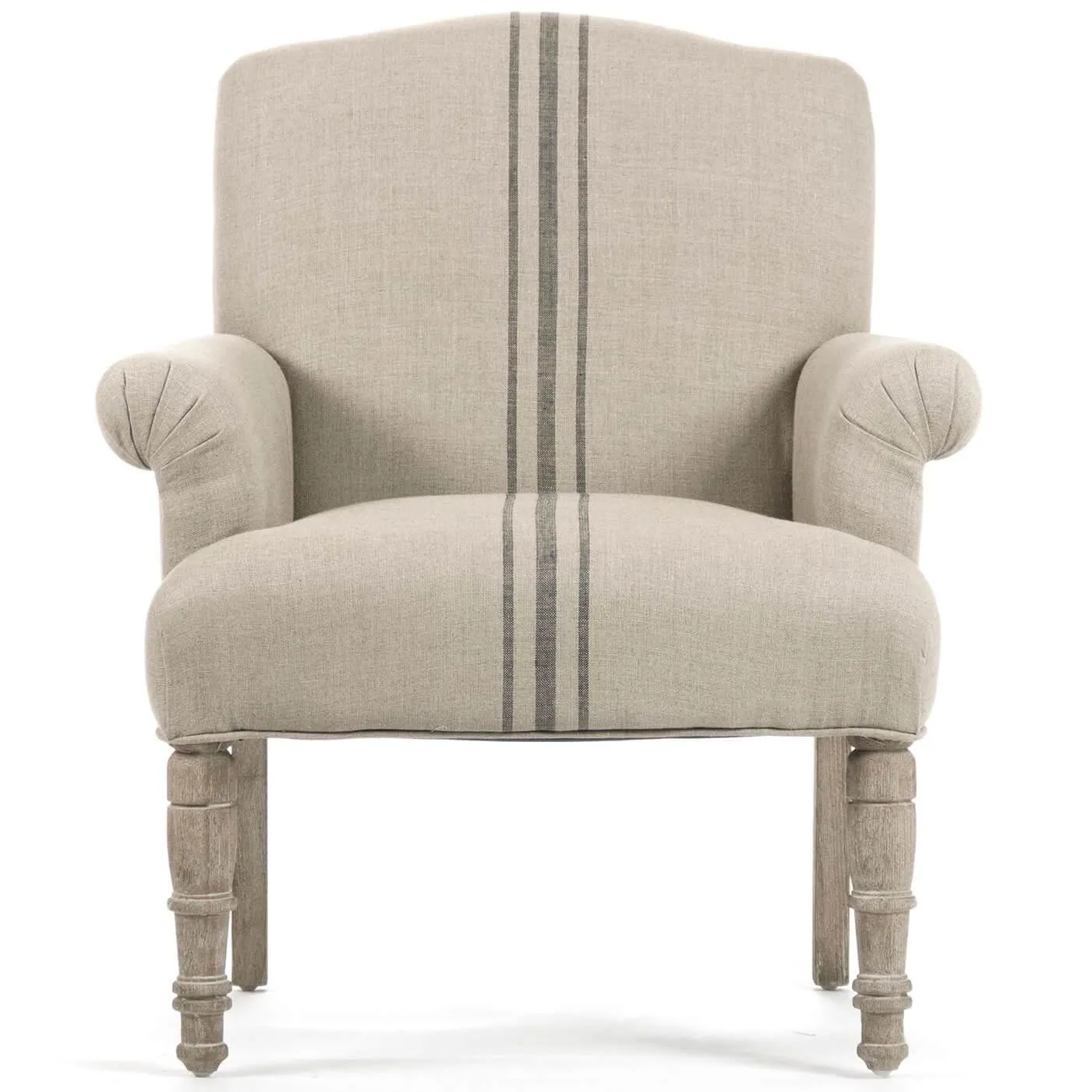 Gunny Sack Striped Club Chair