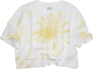 Hollister California Women's Oversized & Crop Fit Graphic Tee How-3