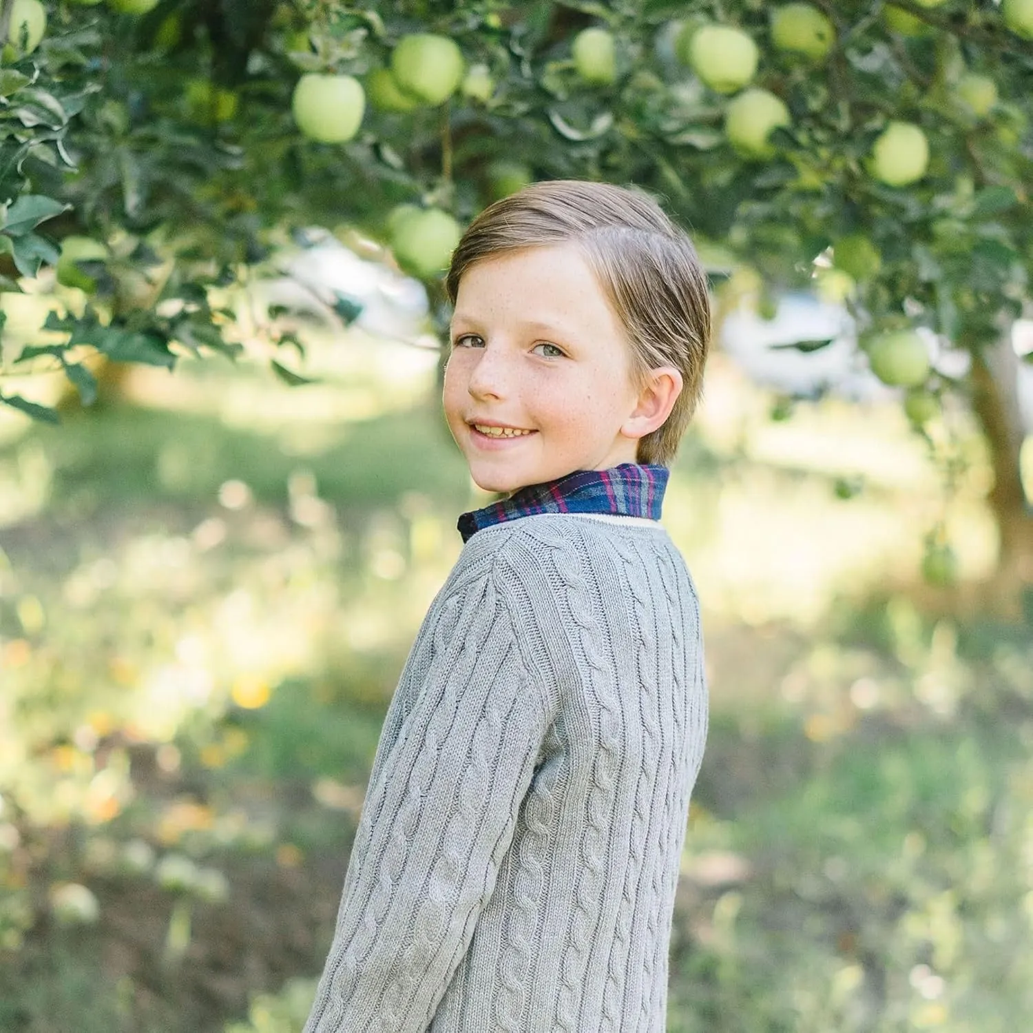 Hope & Henry Boys' Long Sleeve V-Neck Cricket Sweater