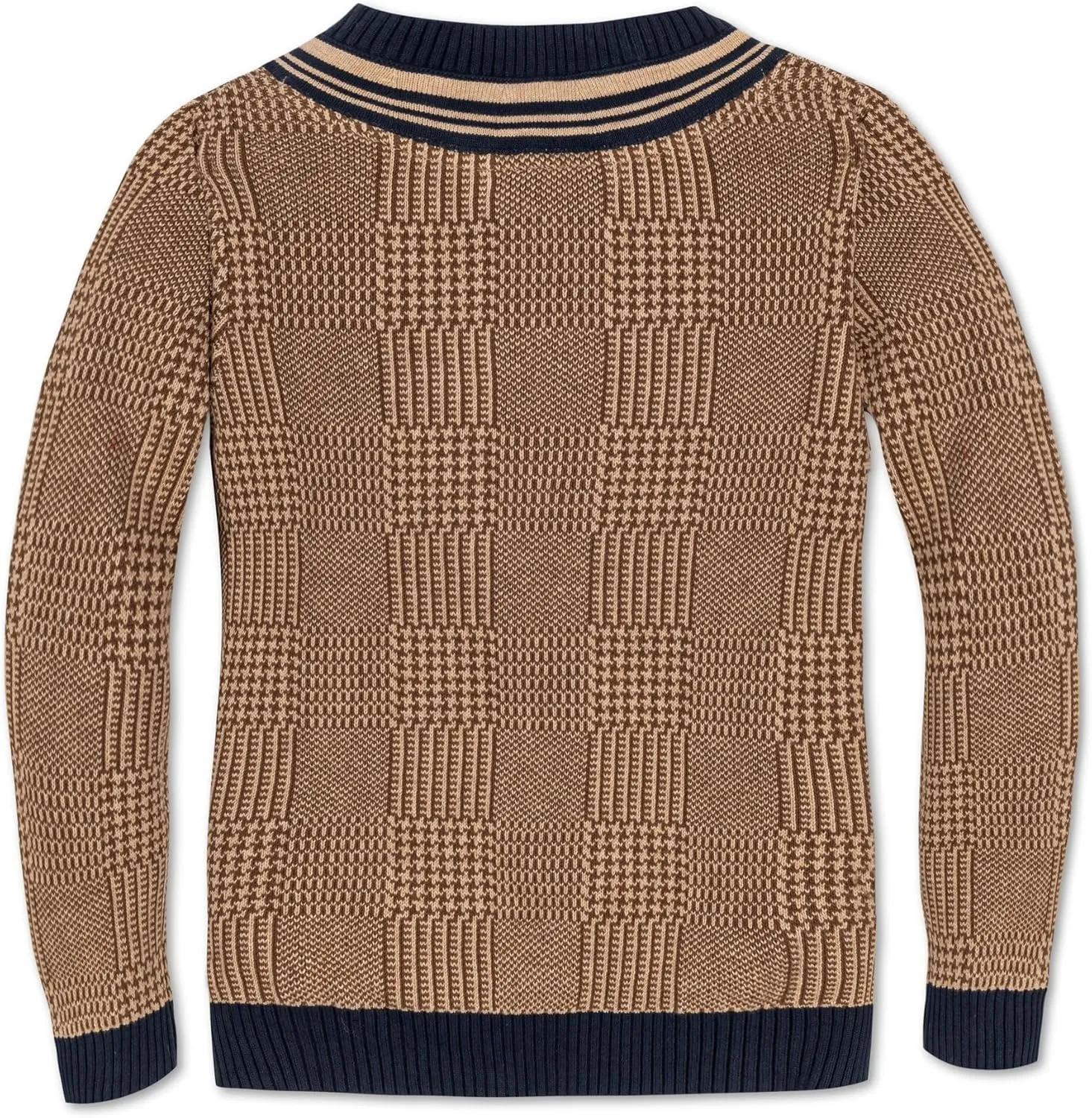Hope & Henry Boys' Long Sleeve V-Neck Cricket Sweater