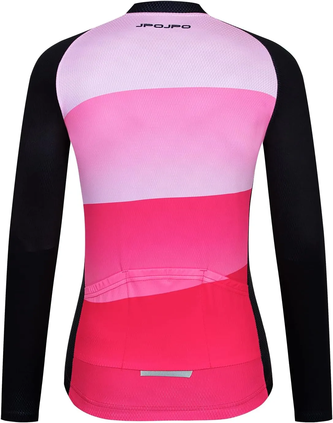 JPOJPO Women's Cycling Jersey Autumn Long Sleeve Bike Jacket Shirt Bicycle Clothing Reflective Tops