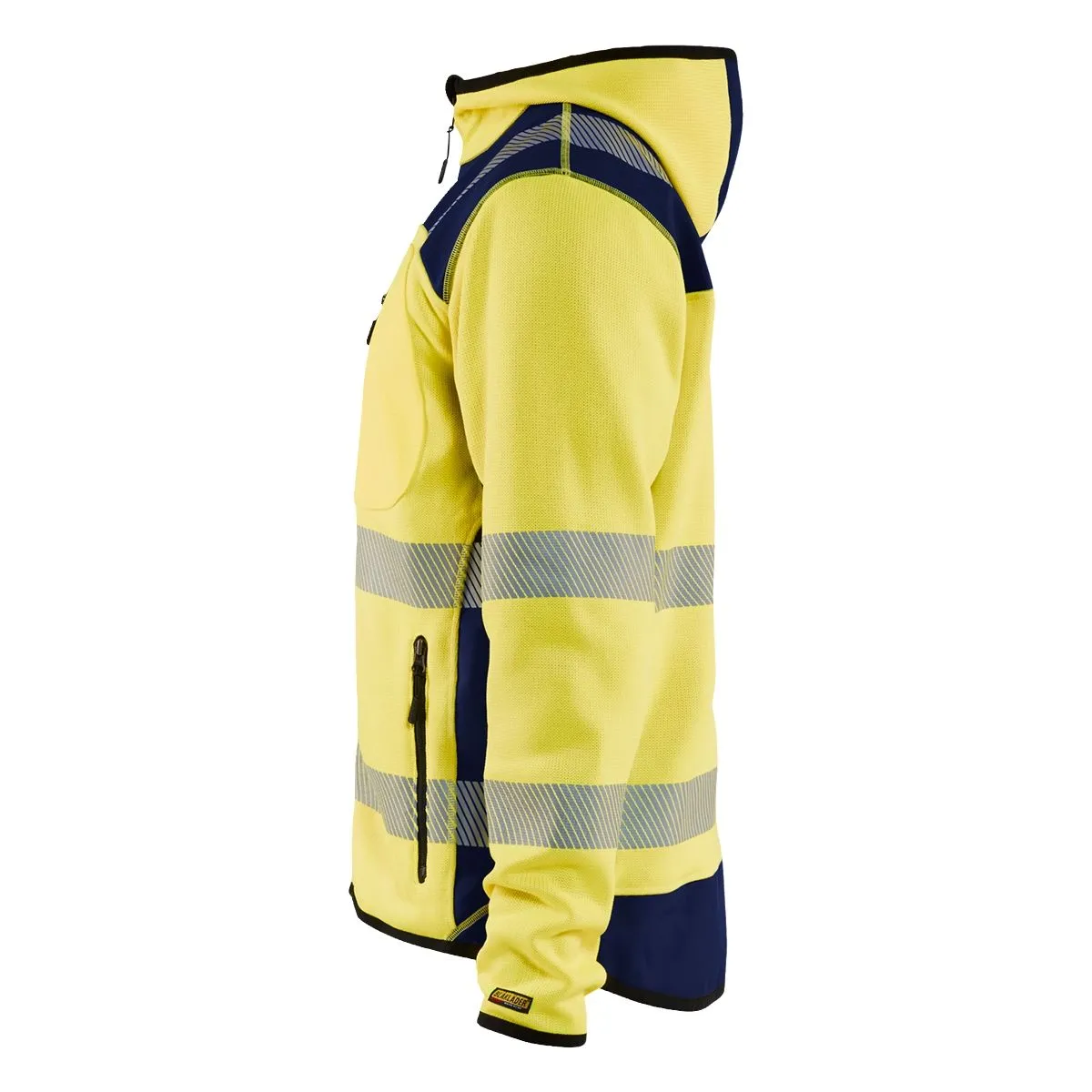 Knitted&#x20;High&#x20;Vis&#x20;Jacket&#x20;4923&#x20;High&#x20;Vis&#x20;Geel&#x2F;Zwart&#x20;-&#x20;Bl&#xE5;kl&#xE4;der