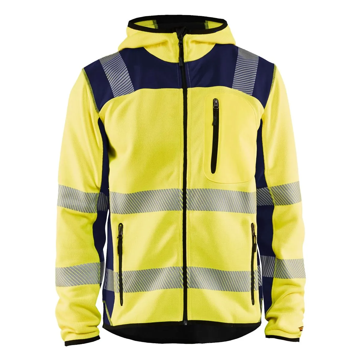Knitted&#x20;High&#x20;Vis&#x20;Jacket&#x20;4923&#x20;High&#x20;Vis&#x20;Geel&#x2F;Zwart&#x20;-&#x20;Bl&#xE5;kl&#xE4;der