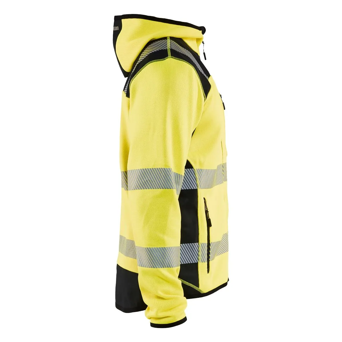 Knitted&#x20;High&#x20;Vis&#x20;Jacket&#x20;4923&#x20;High&#x20;Vis&#x20;Geel&#x2F;Zwart&#x20;-&#x20;Bl&#xE5;kl&#xE4;der