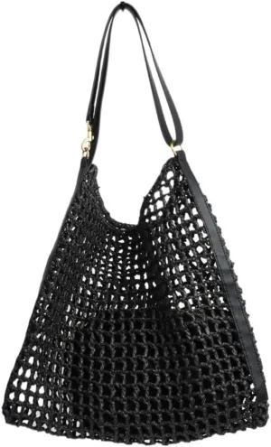 Large capacity Bag Simple and Stylish Straw Handbag: Deduce a Casual Style Ladies shoulder Bag