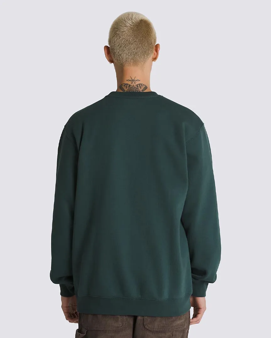 Lowered Loose Crewneck Sweatshirt - Green Gables