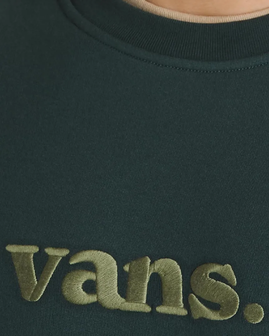 Lowered Loose Crewneck Sweatshirt - Green Gables