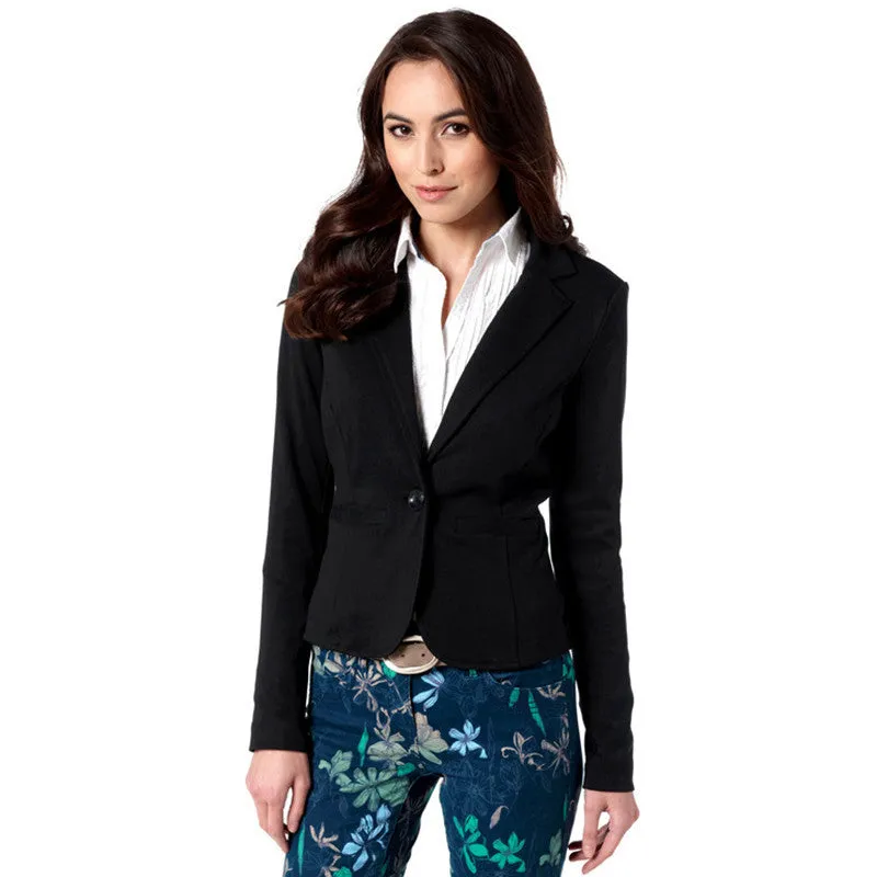 METAVERSMALL Women's fashion casual small blazer women's ins tide New autumn and winter women's clothing new 2025 temperament top