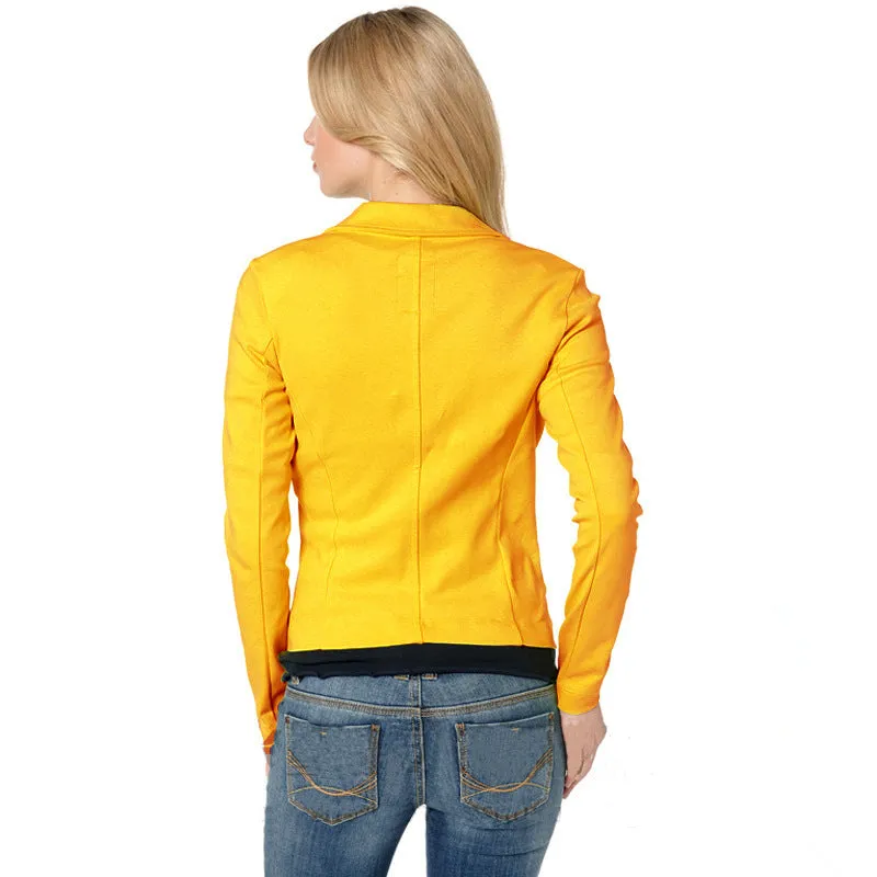 METAVERSMALL Women's fashion casual small blazer women's ins tide New autumn and winter women's clothing new 2025 temperament top