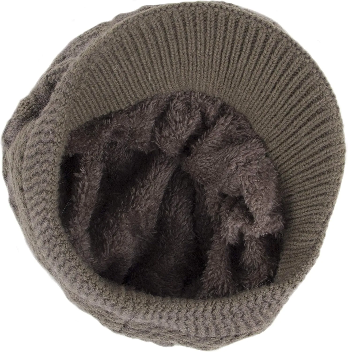 Muryobao Women Winter Warm Beanie Knit Hat Soft Lined Snow Ski Caps with Visor