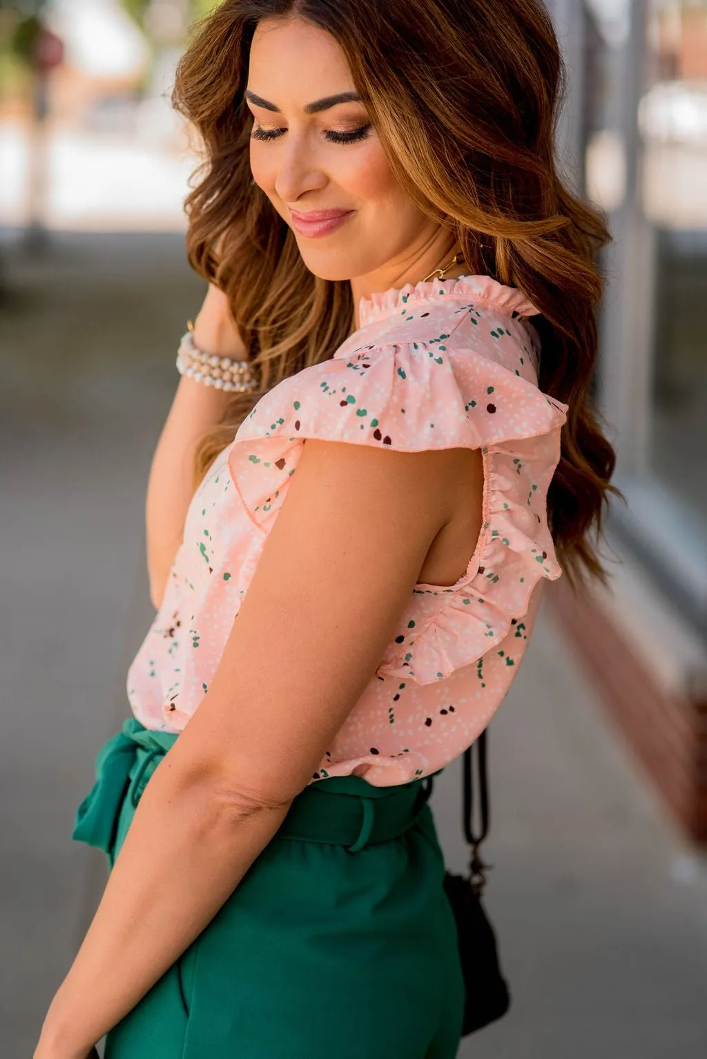 Splattered Flutter Trim V Tank