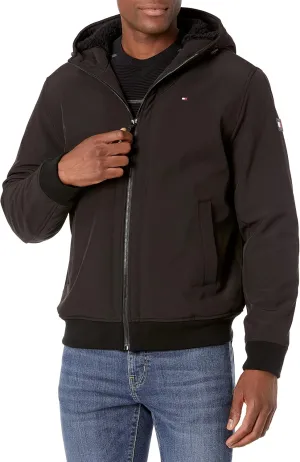 Tommy Hilfiger Men's Soft Shell Active Filled Bomber Jacket