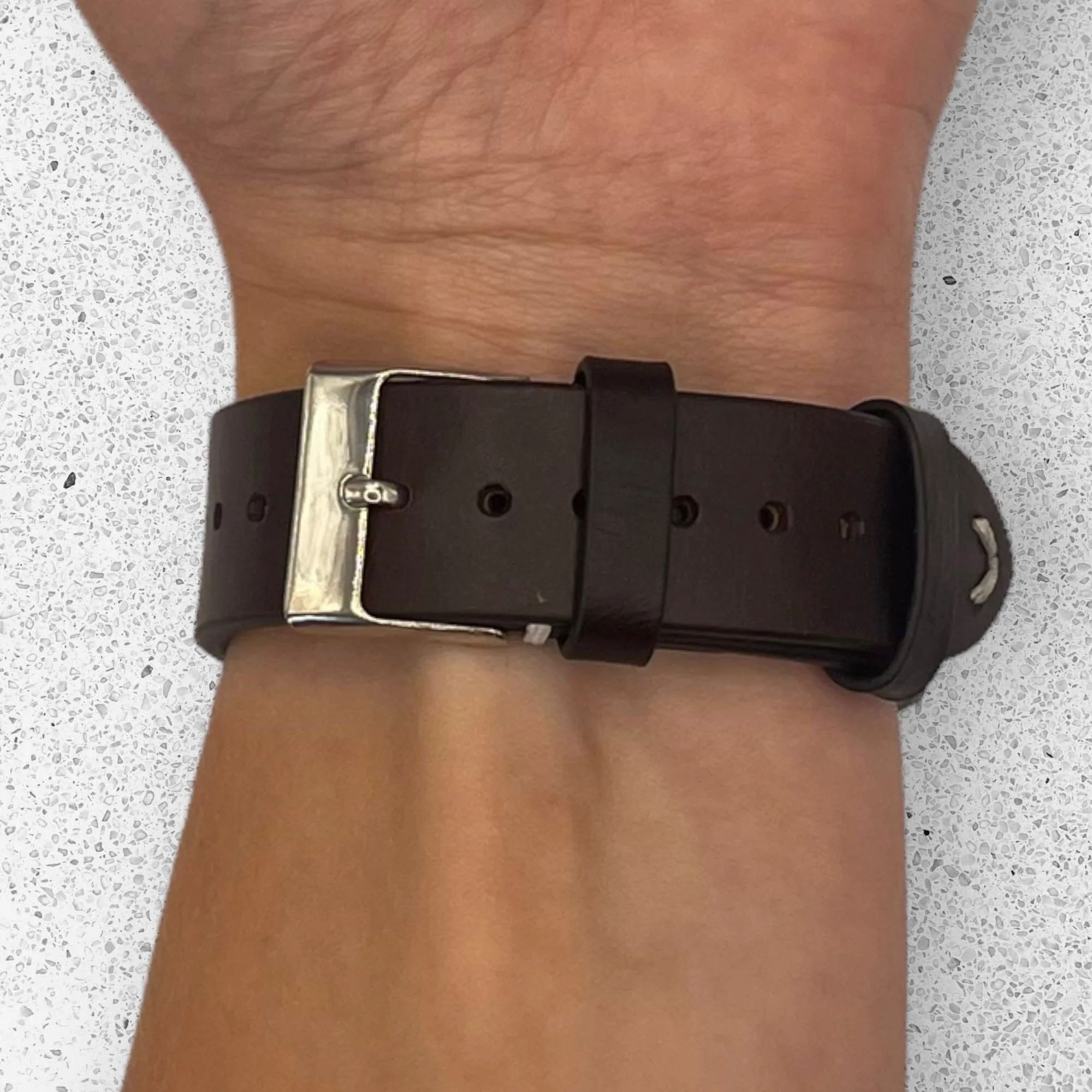 Vintage Oiled Leather Watch Straps Compatible with the Suunto Vertical