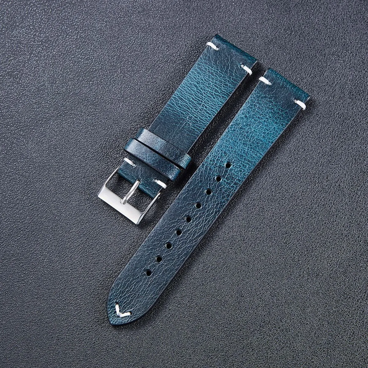 Vintage Oiled Leather Watch Straps Compatible with the Suunto Vertical
